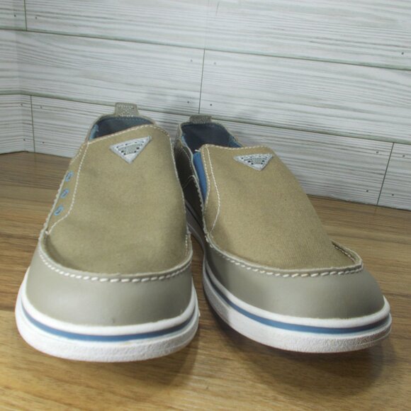 Columbia Omni Grip PFG Slip On Boat Shoes Men's Size 7 Techlite Canvas - Picture 3 of 5